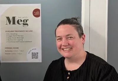 Myotherapist Meg