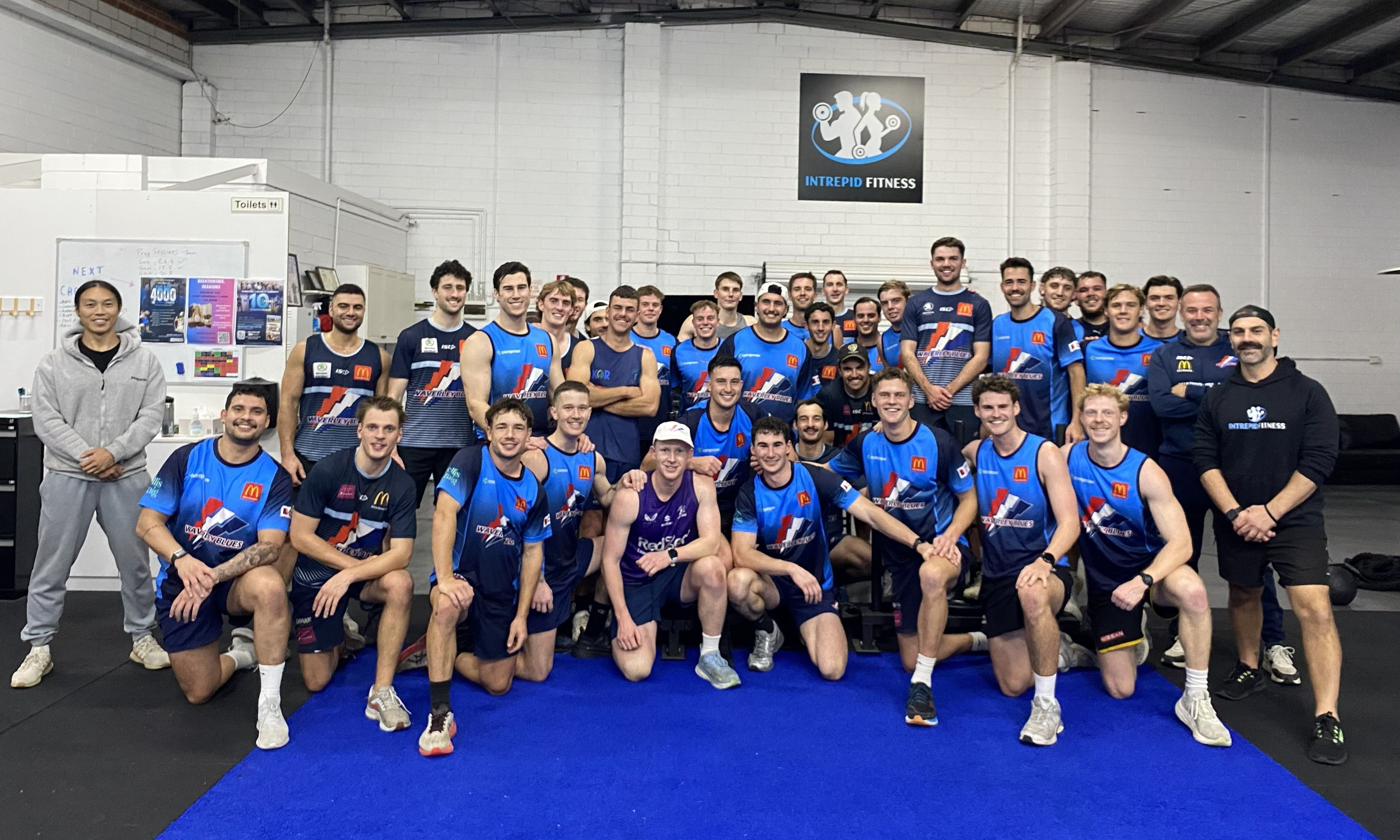 football club at intrepid fitness